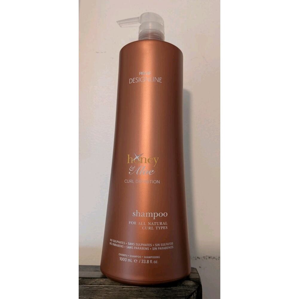 Regis Designline Honey & Aloe Curl Definition No Sulphate Shampoo 33.8 fl oz NEW